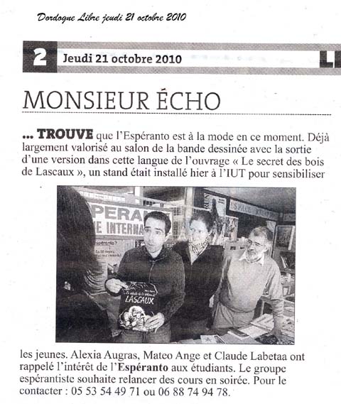 article DL du 21 octobre 2010