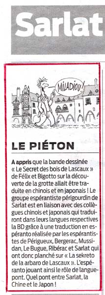 Sud Ouest du 25/01/2011